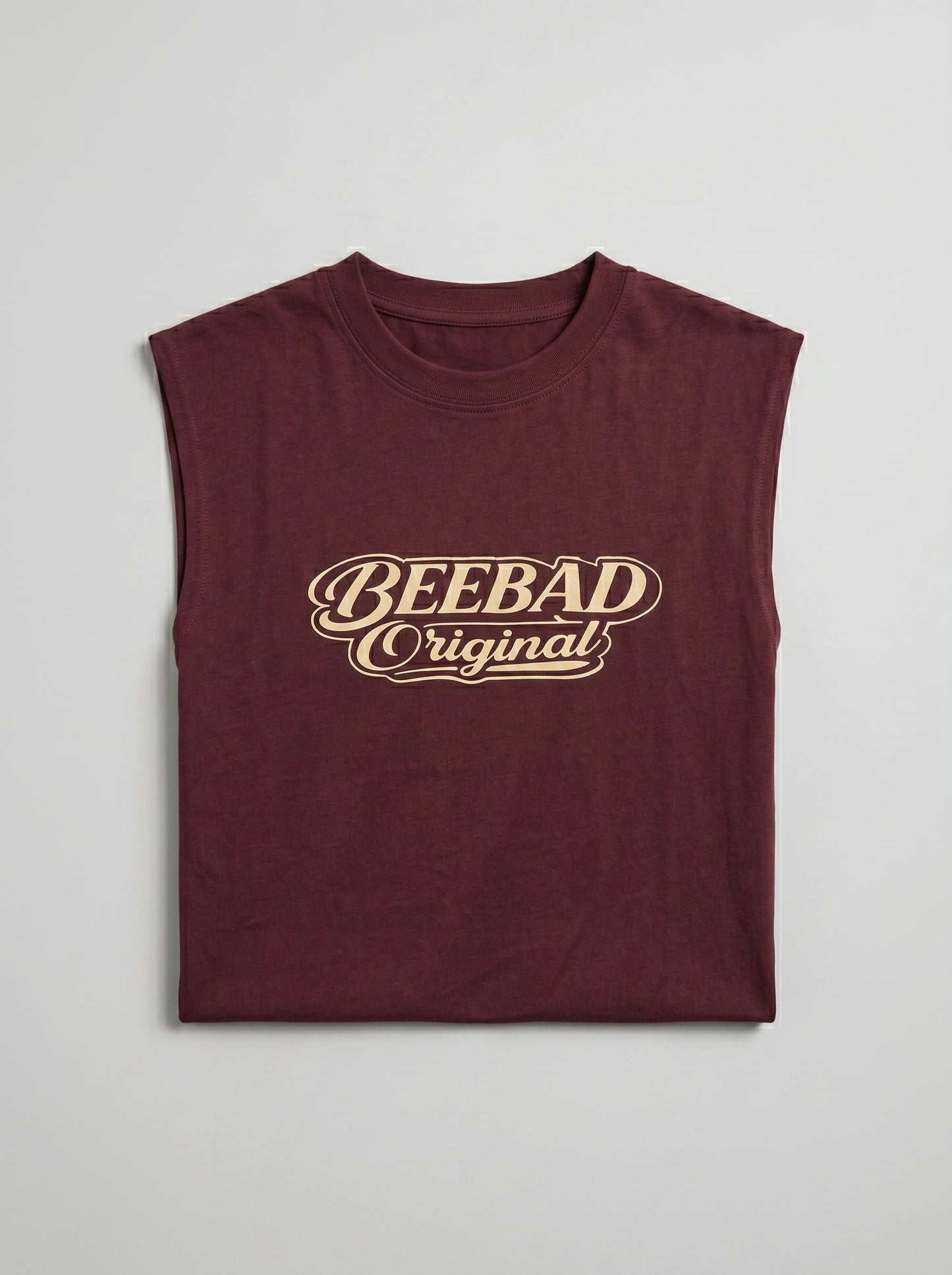 BEEKULT Original Sleeveless Tee – Maroon