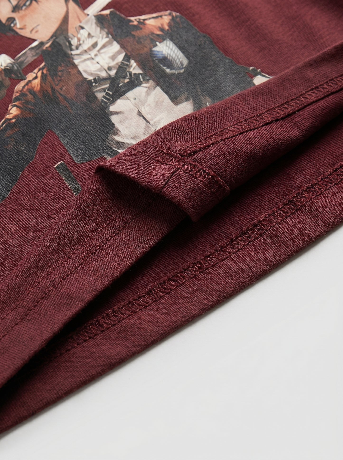 BEEKULT Blade Graphic Oversized T-Shirt – Maroon