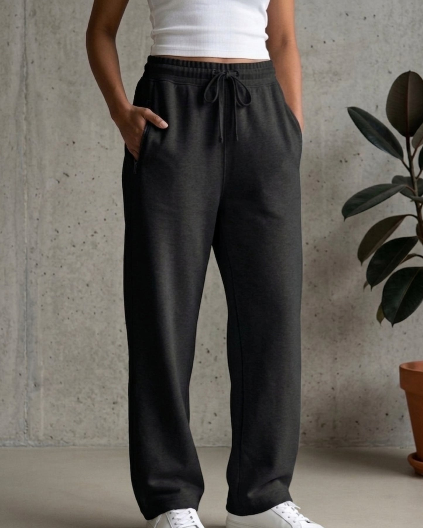 BEEKULT Women’s Premium Honeycomb Cotton Sweatpants