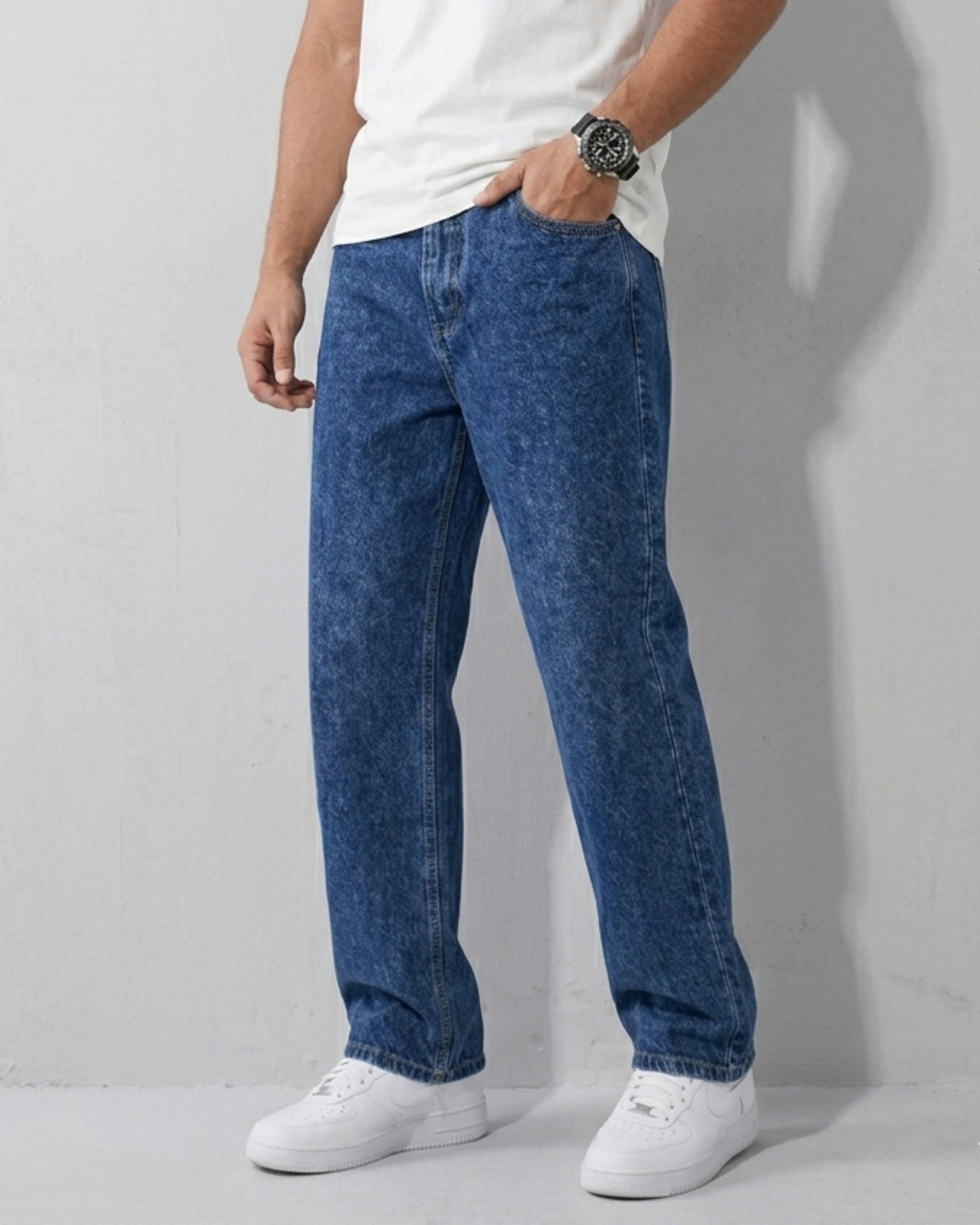 BEEKULT Core Blue Denim Loose Fit