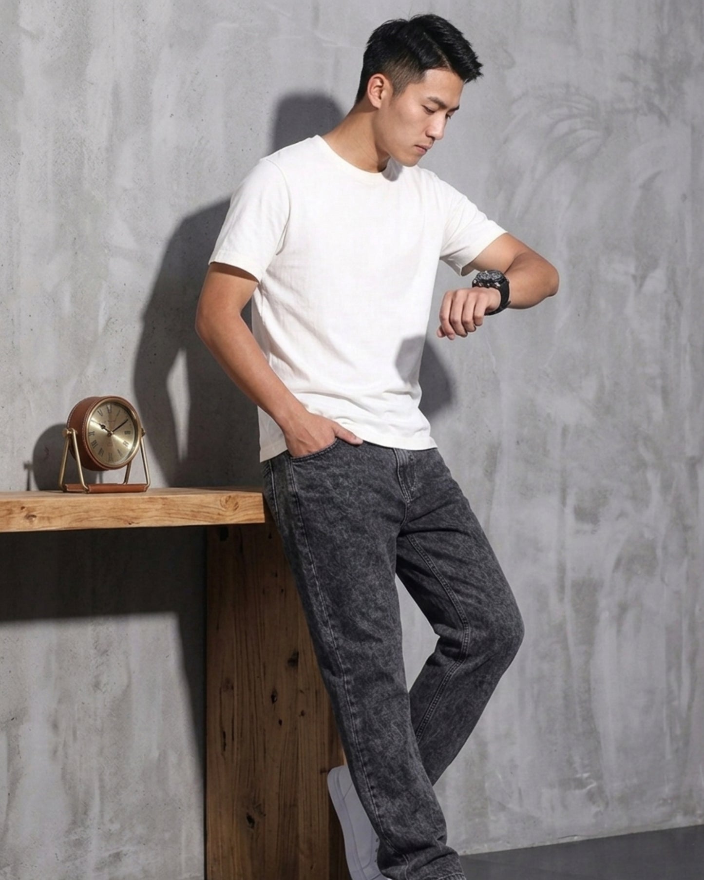 BEEKULT Core Black Denim Loose Fit