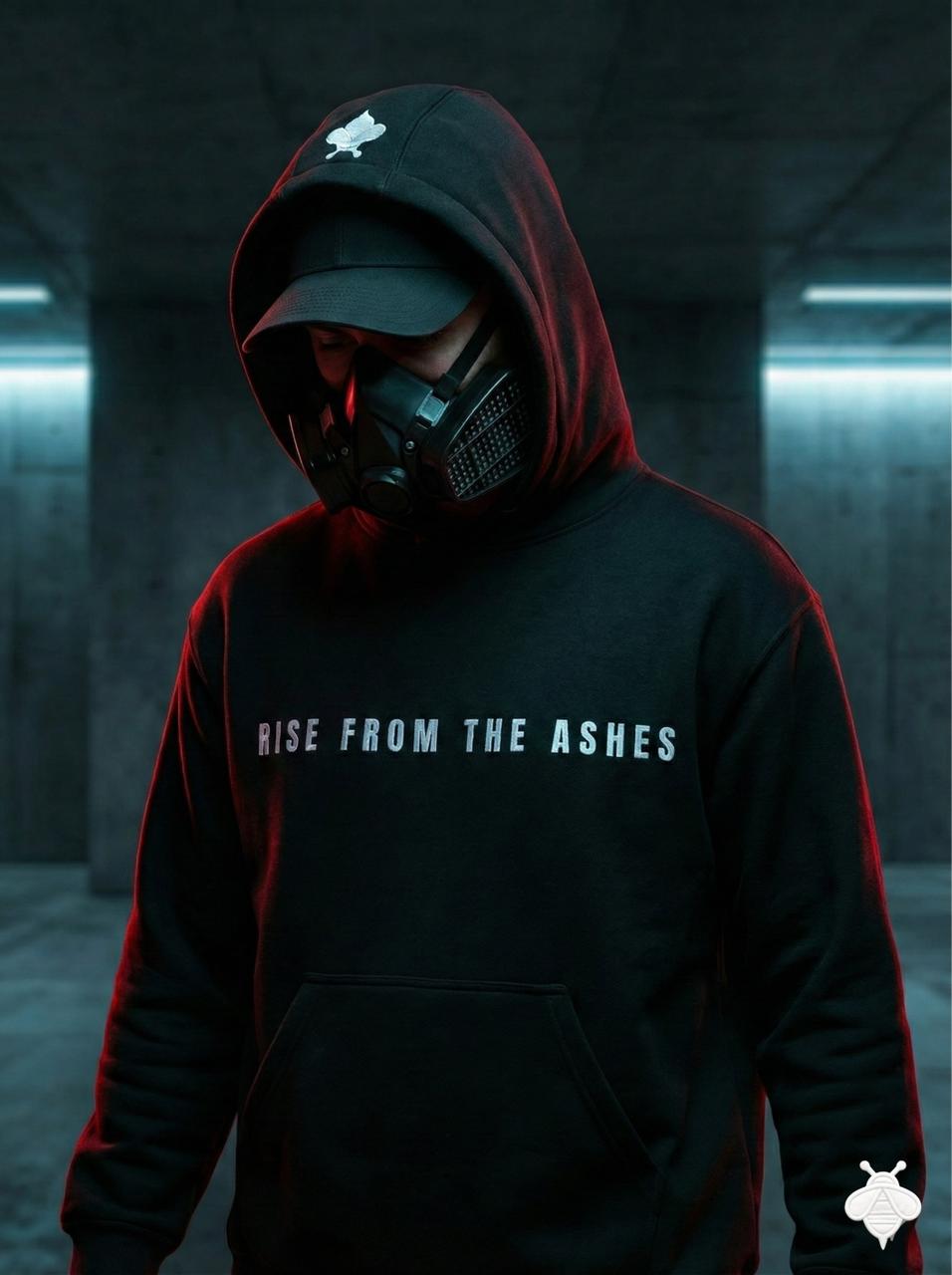 BEEKULT Blackout Eagle Hoodie