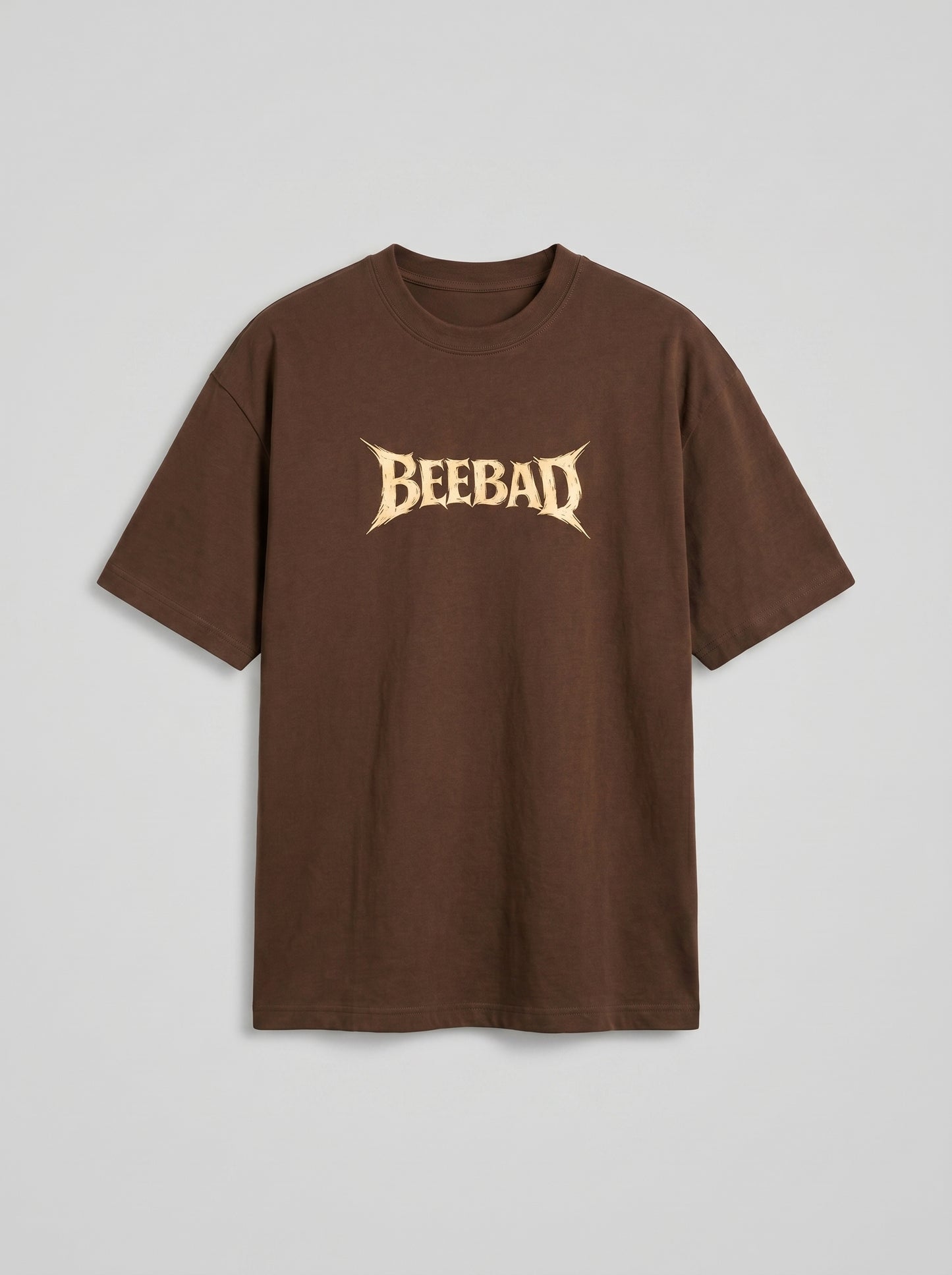 BEEKULT Pegasus Oversized T-Shirt – Brown