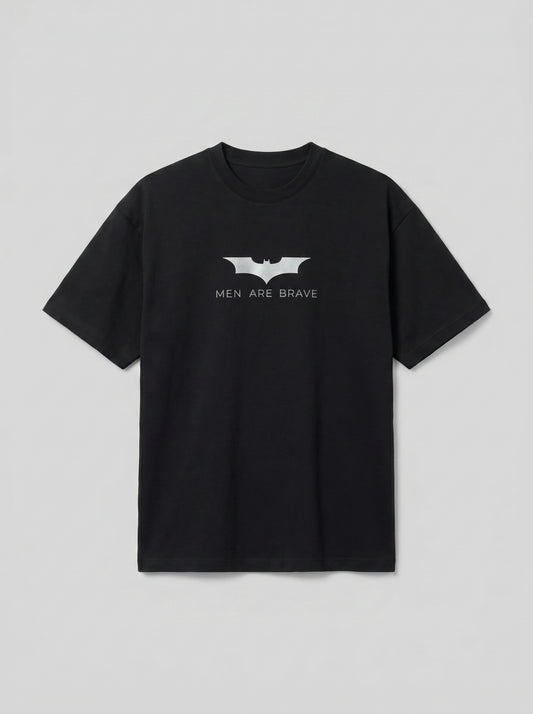 BEEKULT Dark Knight Minimal Oversized T-Shirt – Black
