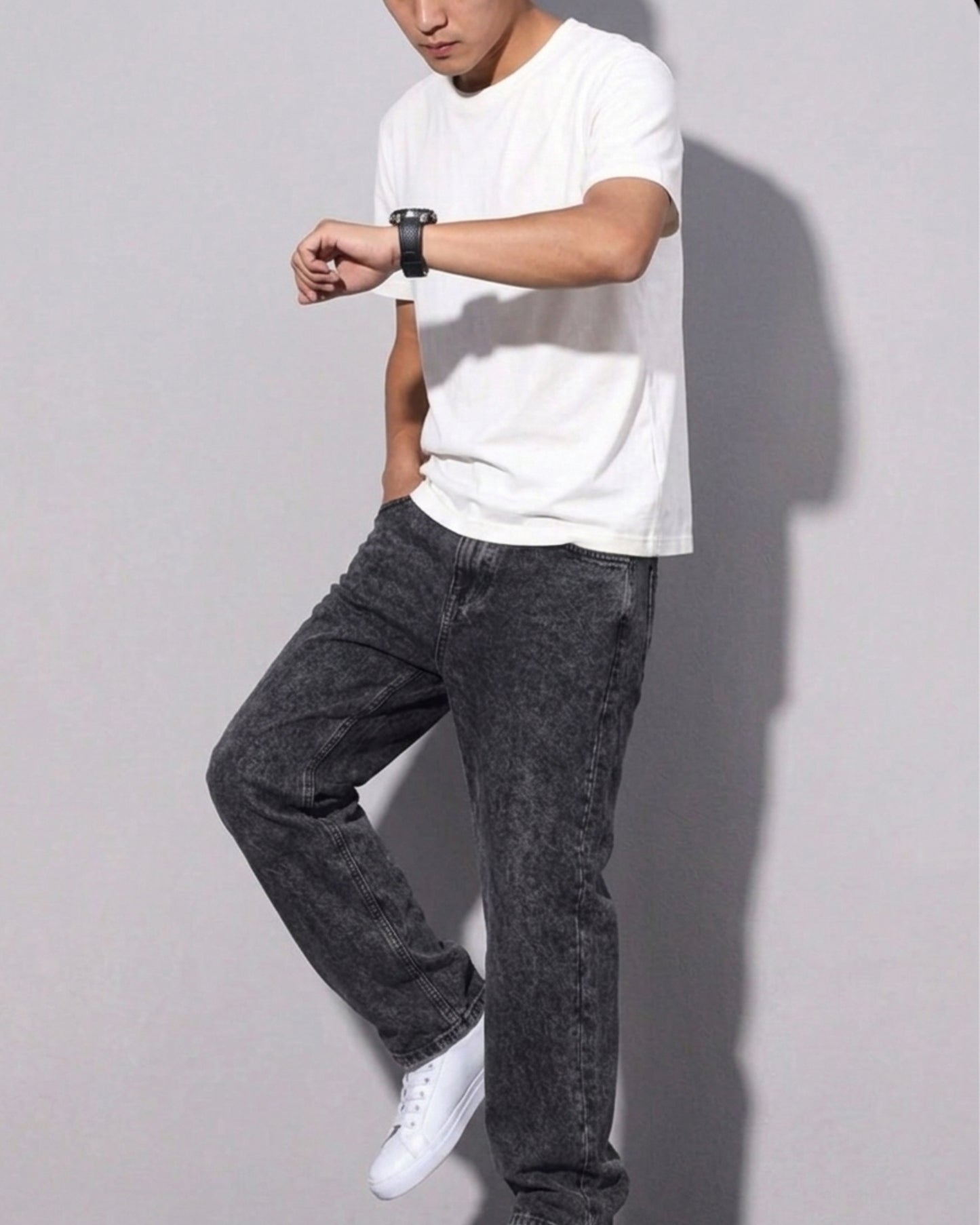 BEEKULT Core Black Denim Loose Fit