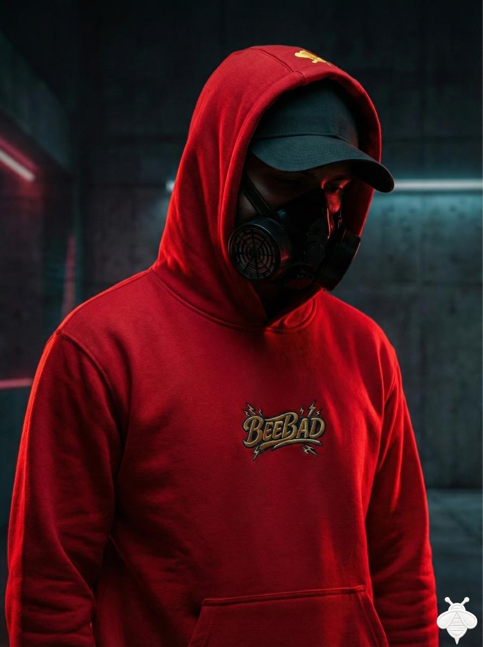 BEEKULT Red Thunder Bee Hoodie