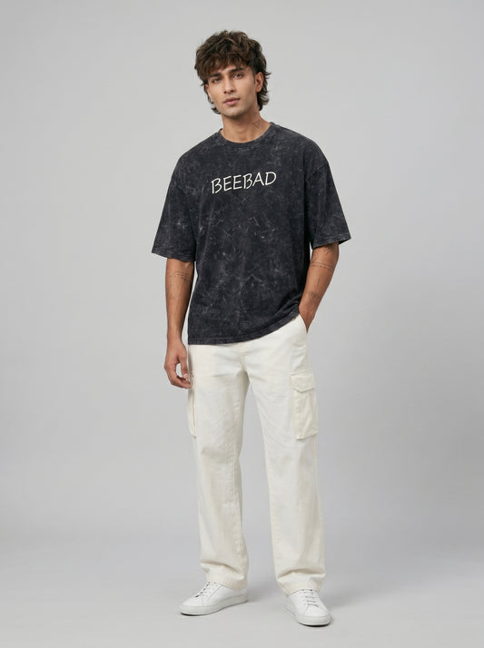 BEEKULT Acid Wash Oversized T-Shirt