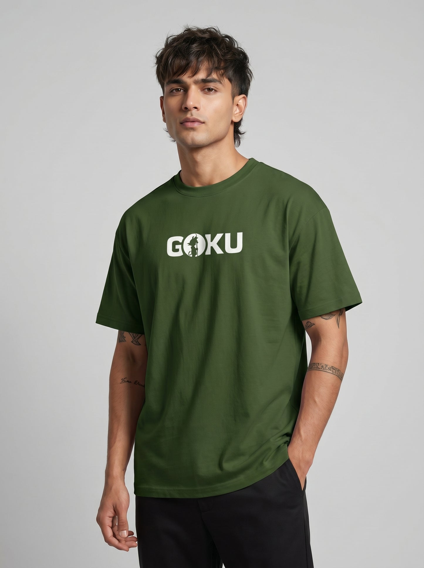 BEEKULT Anime Oversized T-Shirt