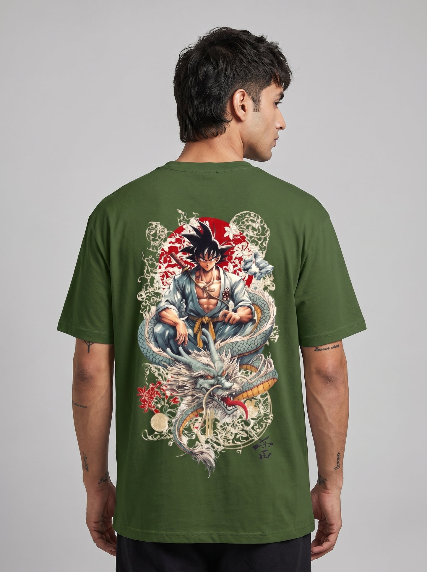 BEEKULT Anime Oversized T-Shirt