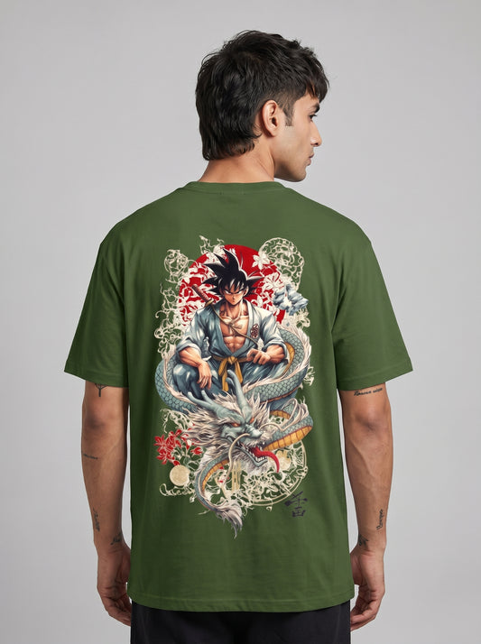 BEEKULT Anime Oversized T-Shirt