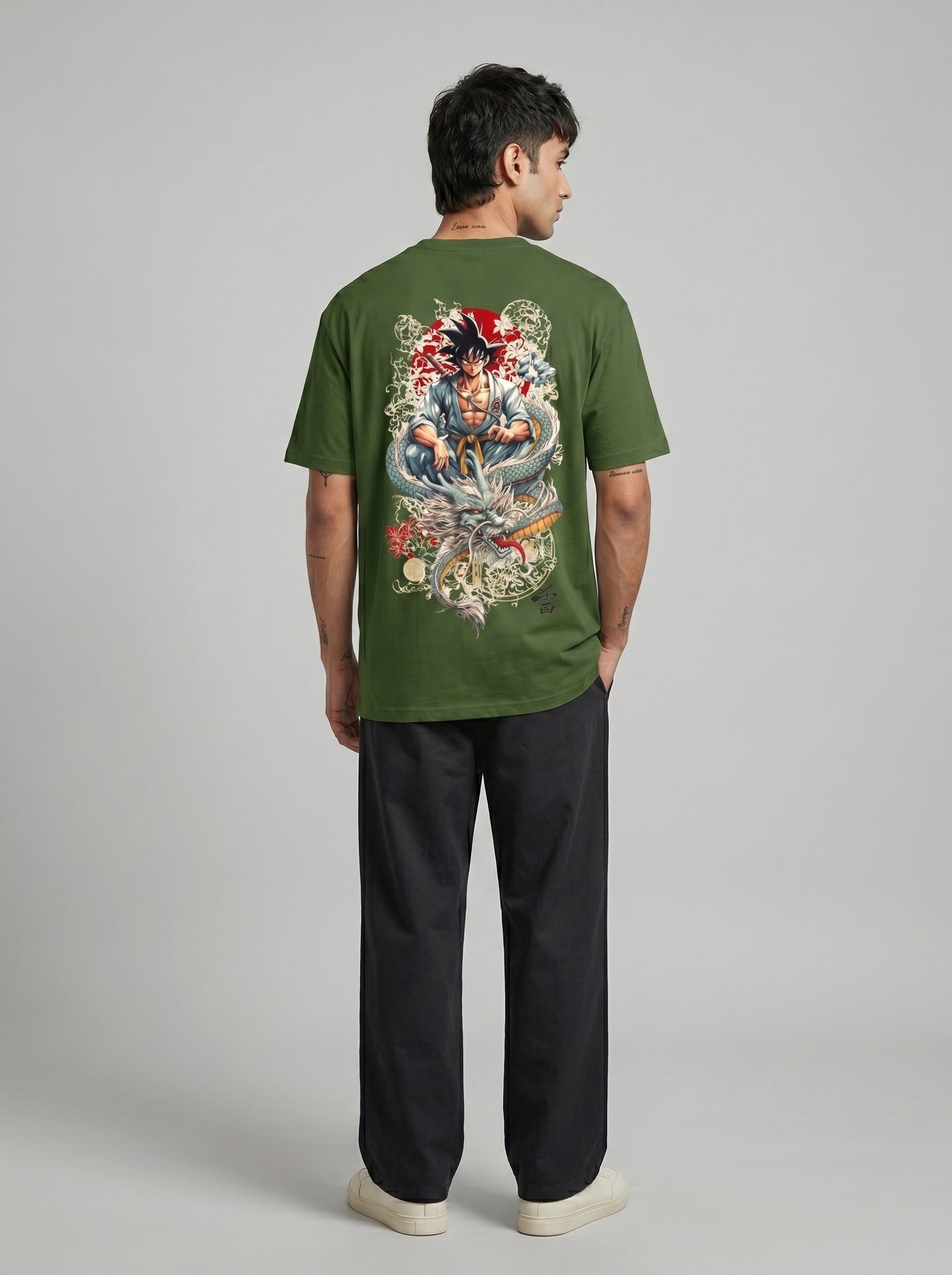 BEEKULT Anime Oversized T-Shirt