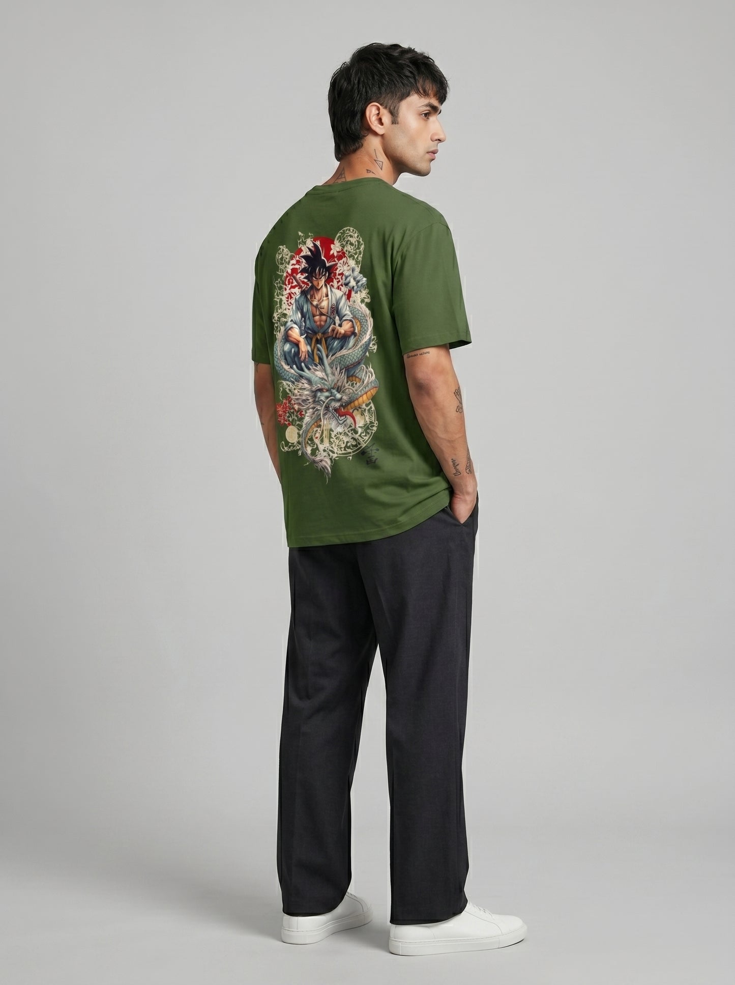BEEKULT Anime Oversized T-Shirt